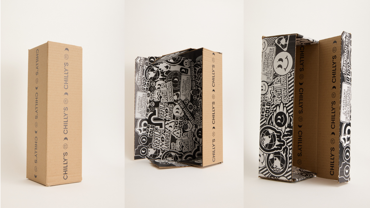 From Shipping Box to Gift Box. One Simple Switch.