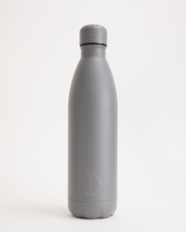 Monochrome Grey Water Bottle