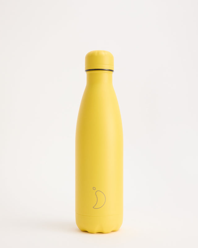 Matte Burnt Yellow Water Bottle