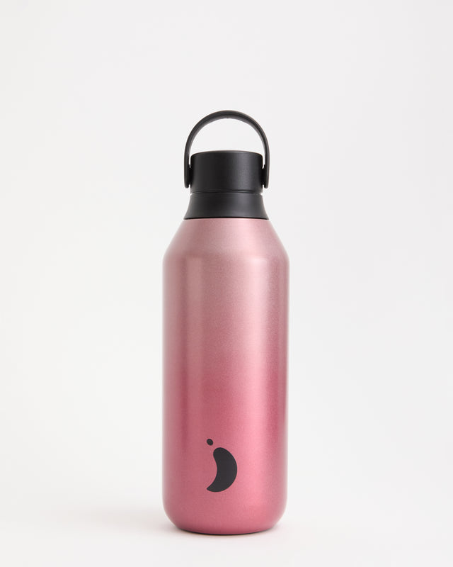 Pink Clay Water Bottle