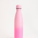 Fluro Pink Gradient Water Bottle