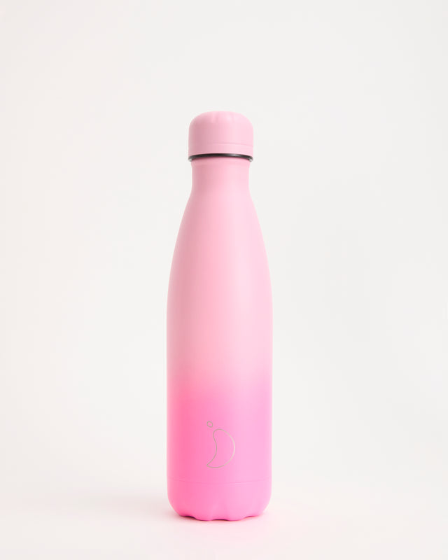 Fluro Pink Gradient Water Bottle