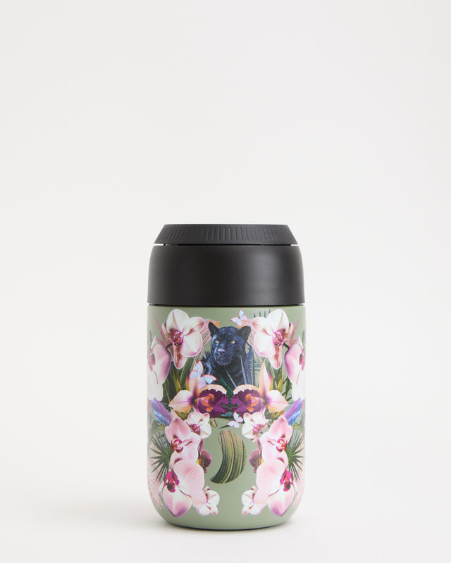 Orchid Panther Coffee Cup