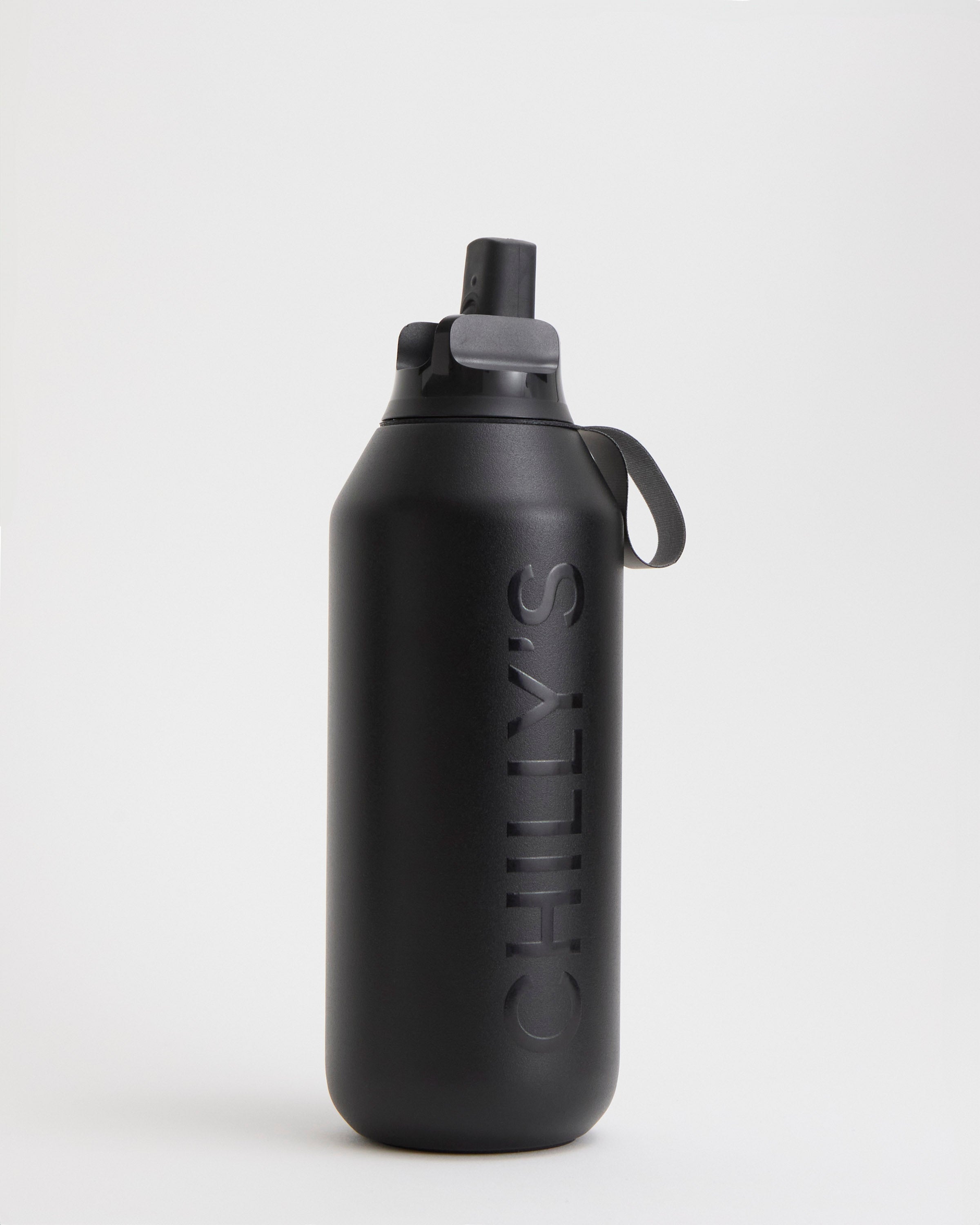 Series 2 Flip Abyss - Black Water Bottle with Straw – Chilly's