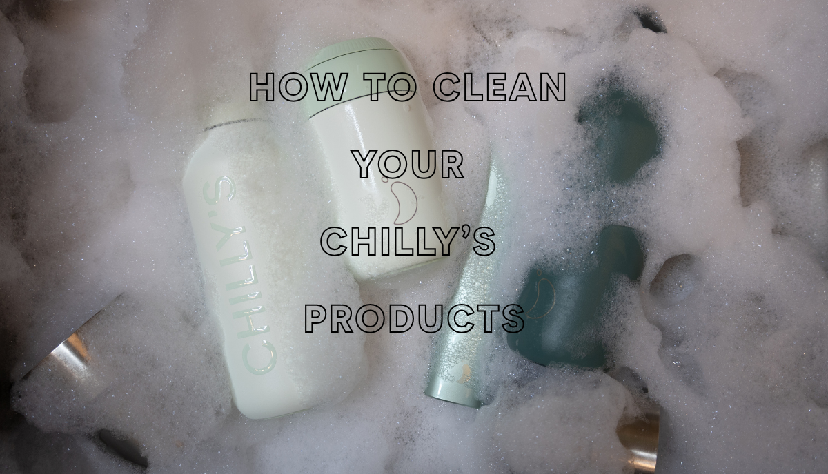 How to clean your water bottle or reusable travel cup