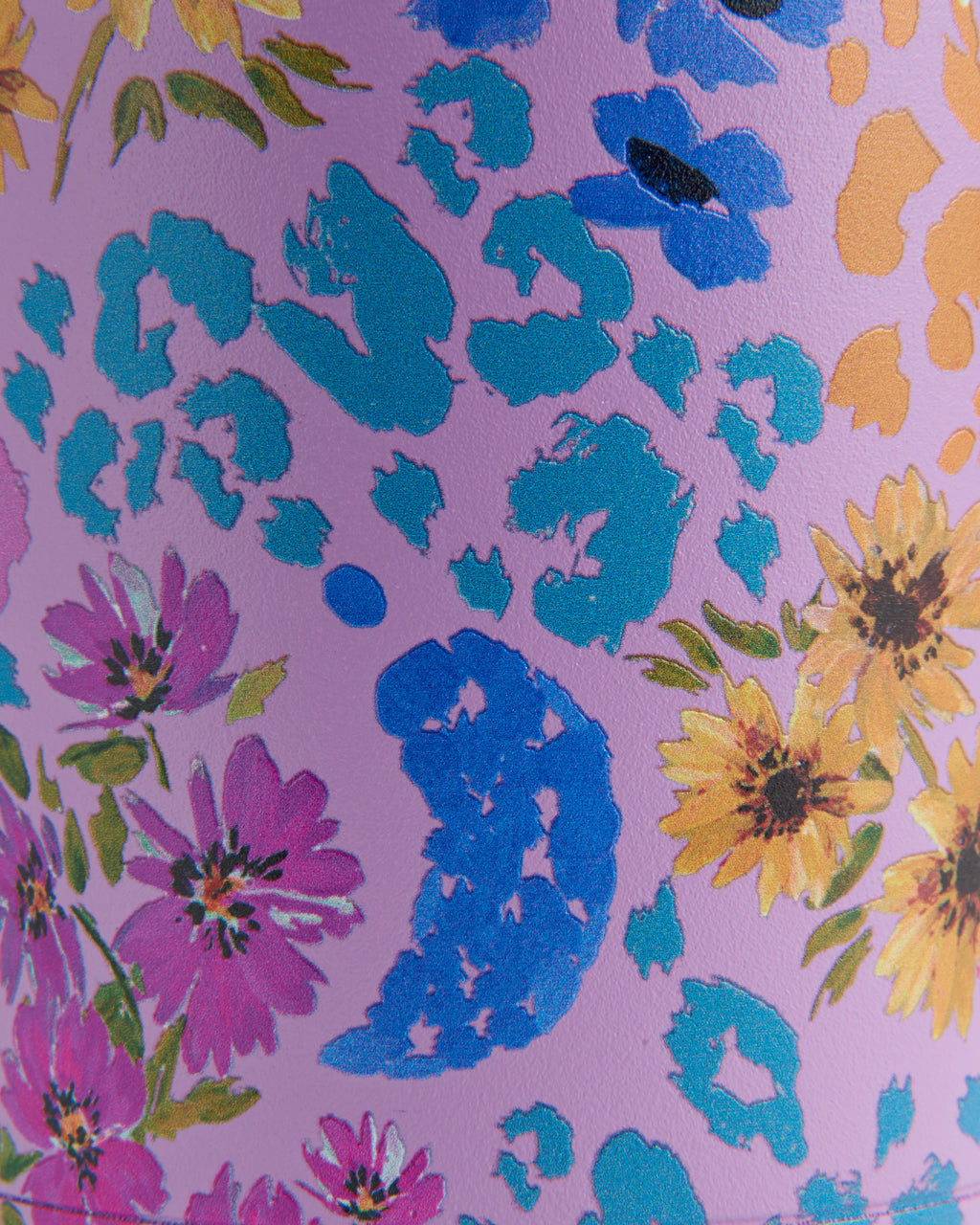Leopard Blossom Coffee Cup