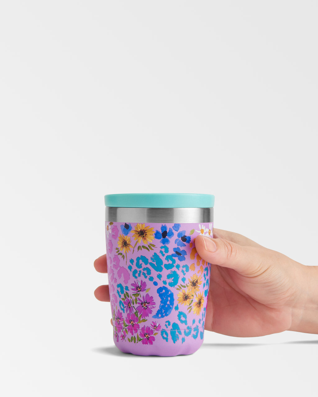 Leopard Blossom Coffee Cup