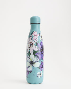 Feathered Florals Water Bottle