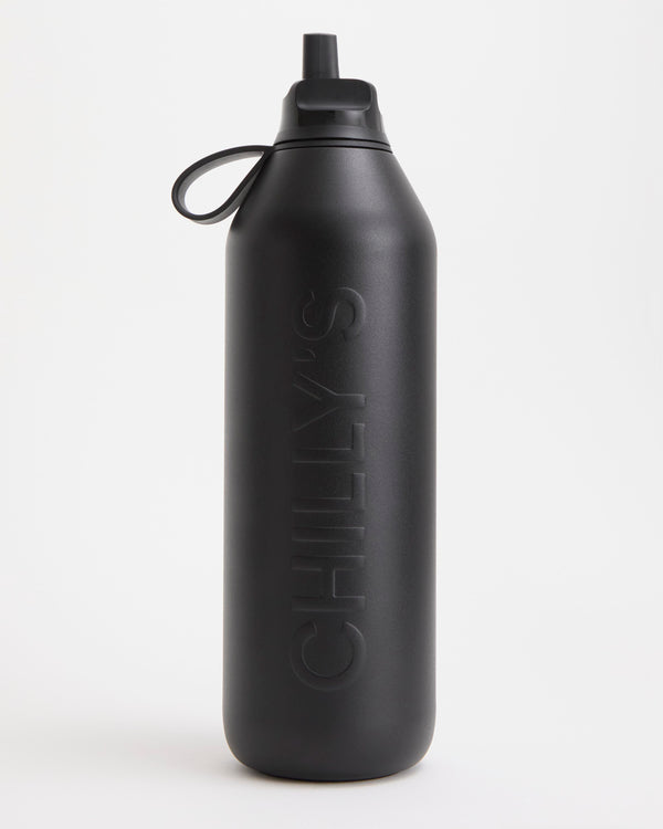 Onyx Black Flip Bottle