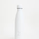 Monochrome White Water Bottle