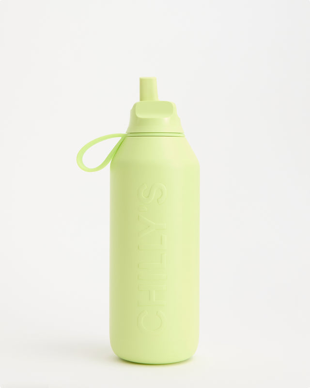 Limelite Green Flip Bottle