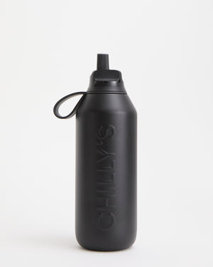 Onyx Black Flip Bottle