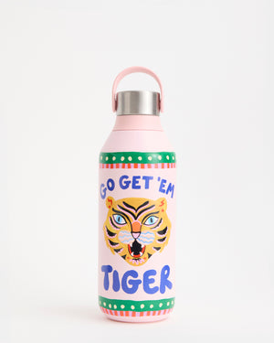 Eleanor Bowmer Go Get 'Em Tiger Water Bottle