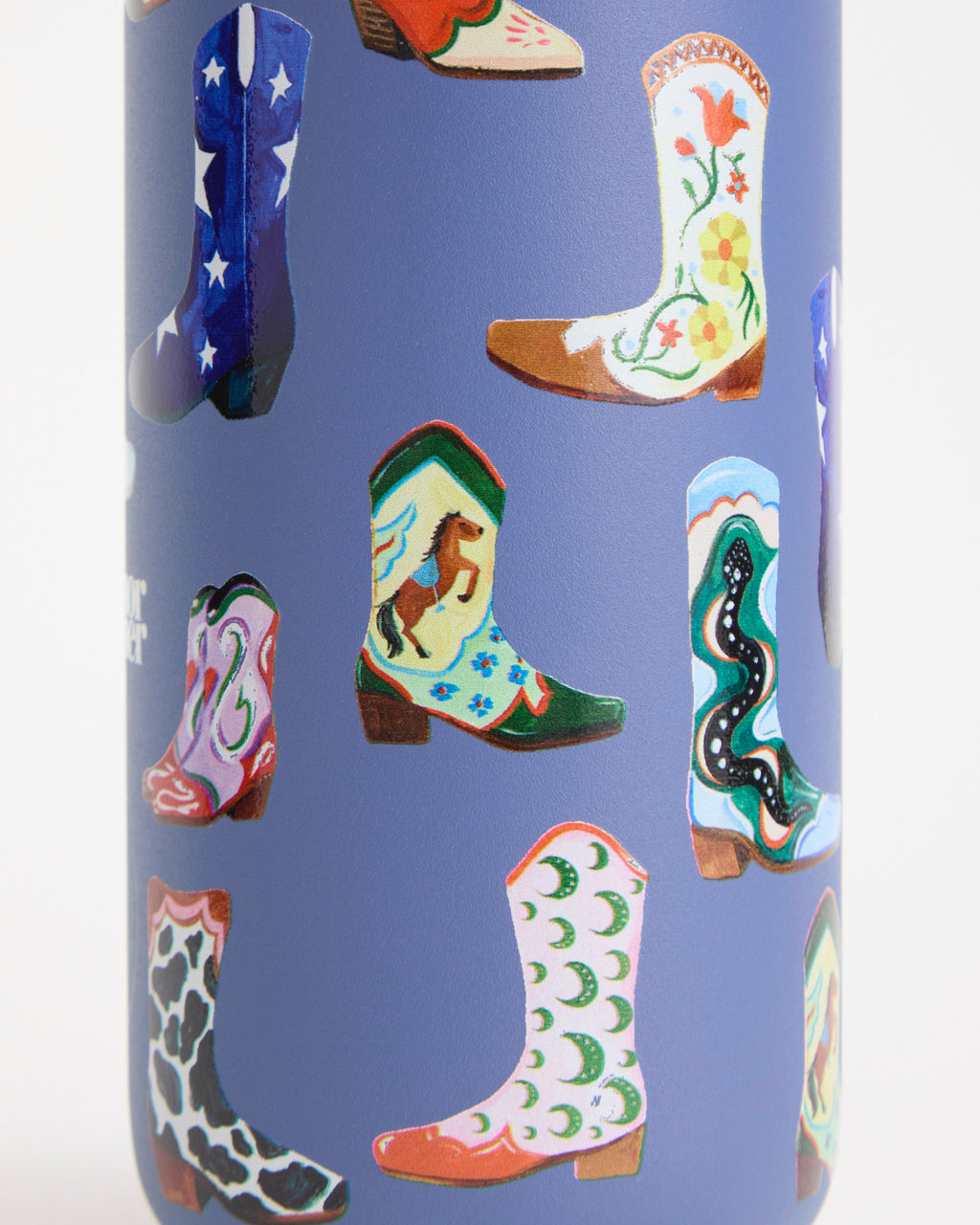 Eleanor Bowmer Cowboy Boots Water Bottle