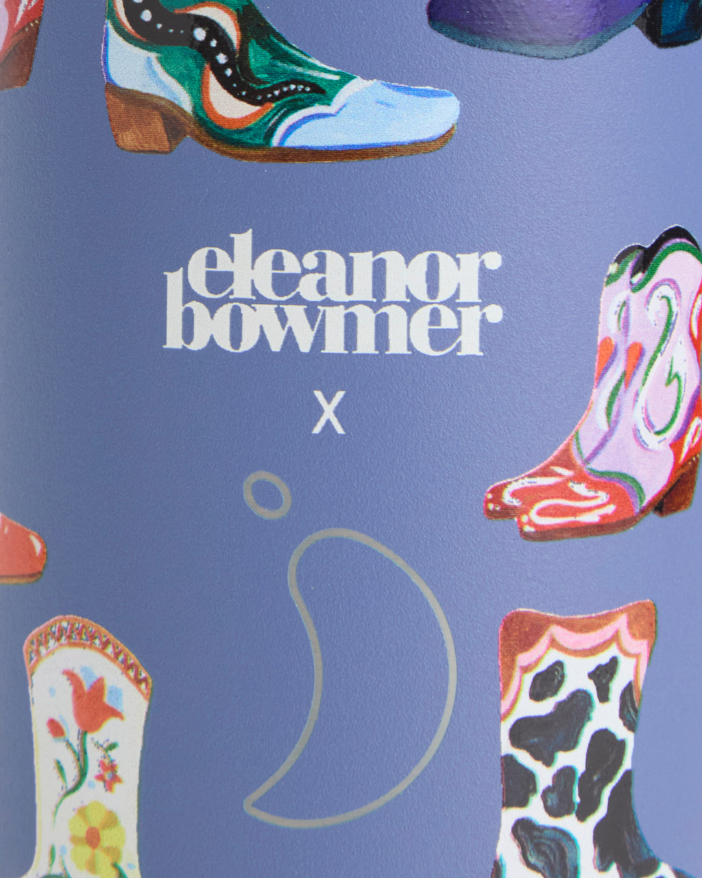 Eleanor Bowmer Cowboy Boots Water Bottle