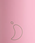 Pink Straw Coffee Cup
