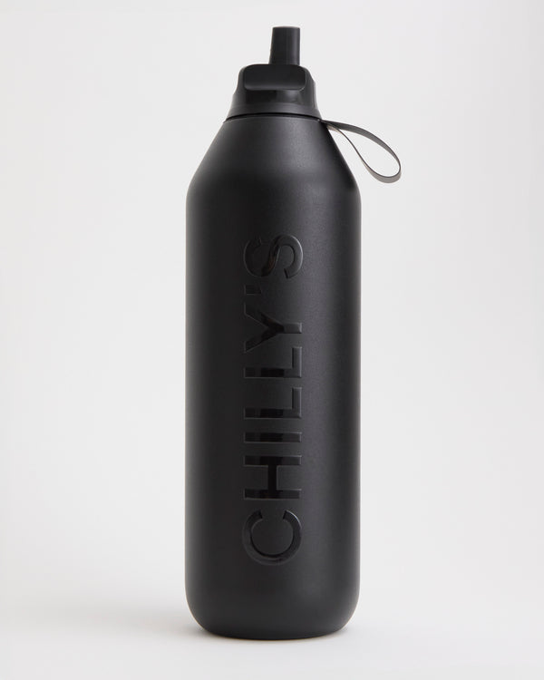 Abyss Black Flip Bottle