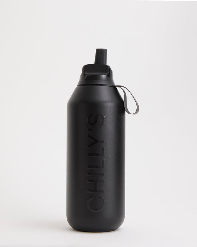 Abyss Black Flip Bottle