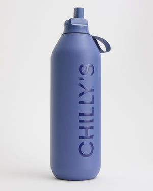 Whale Blue Flip Bottle