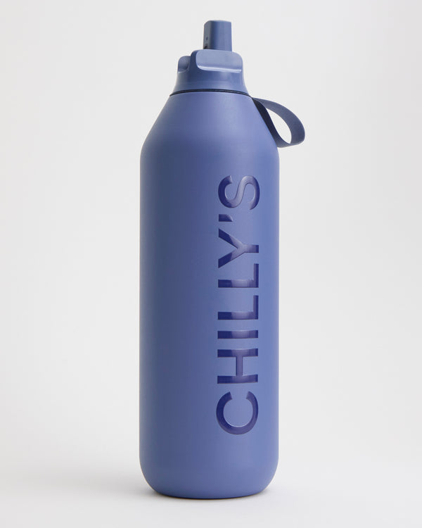 Whale Blue Flip Bottle