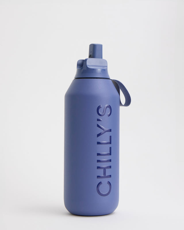 Whale Blue Flip Bottle