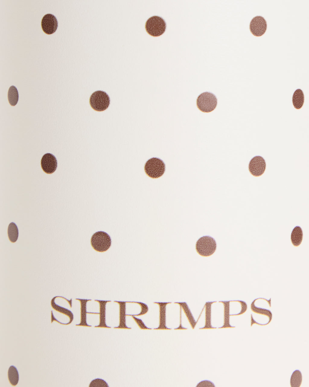 Shrimps Polka Dot Water Bottle