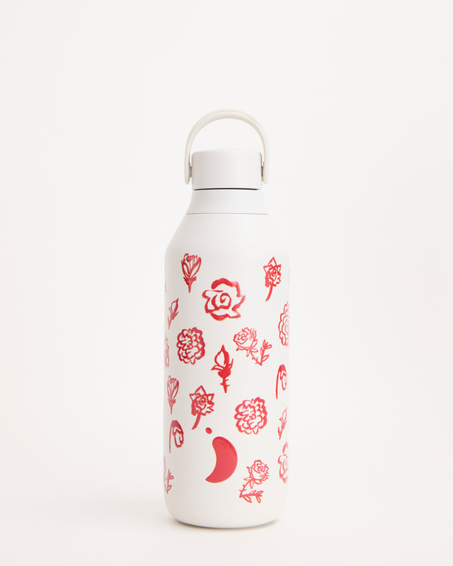 Shrimps Red Roses Water Bottle