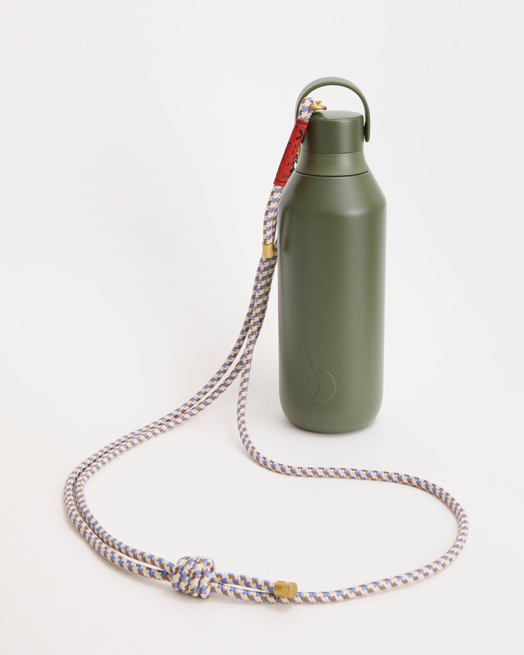 Topologie Beige Purple Bottle Rope Strap