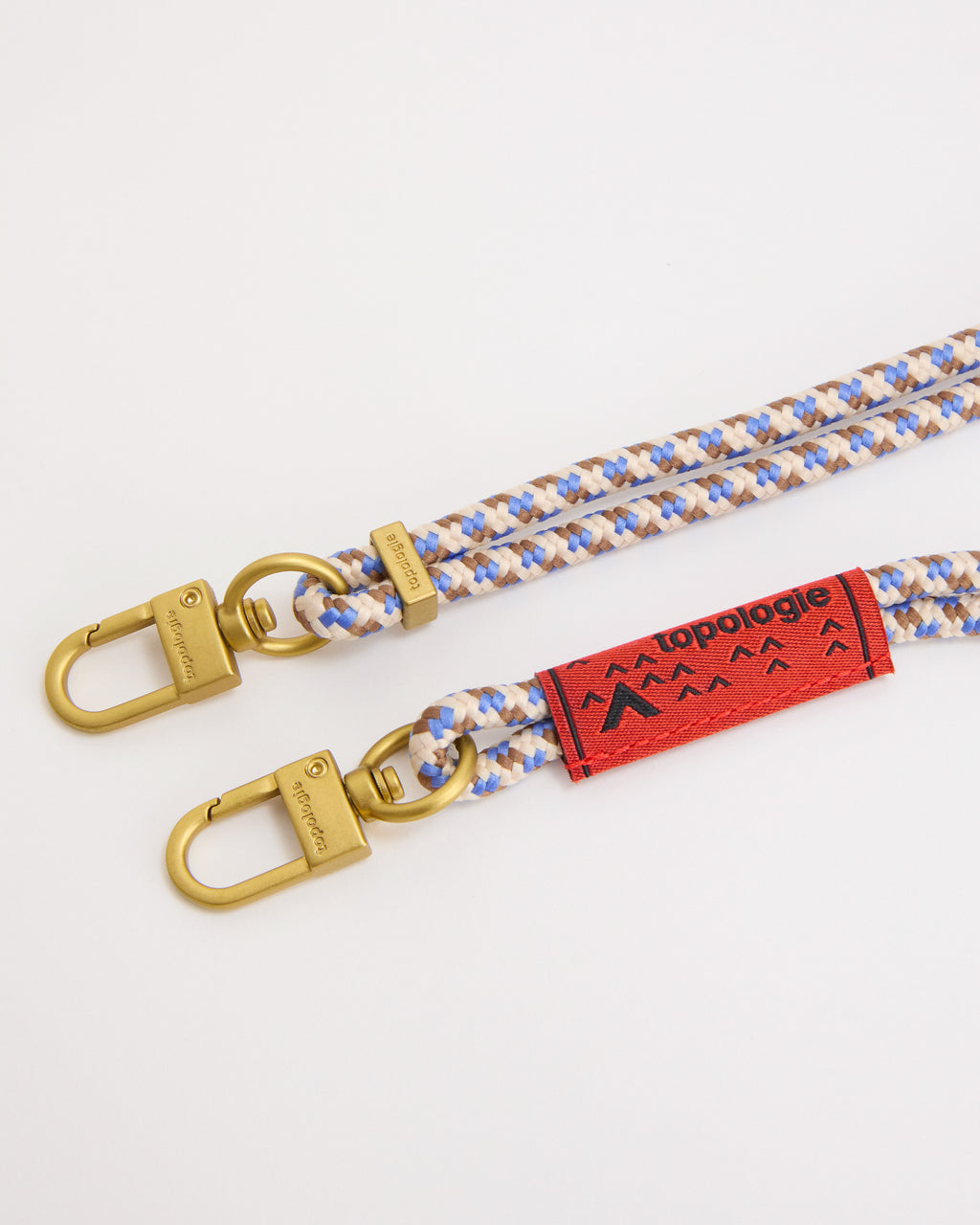 Topologie Beige Purple Bottle Rope Strap