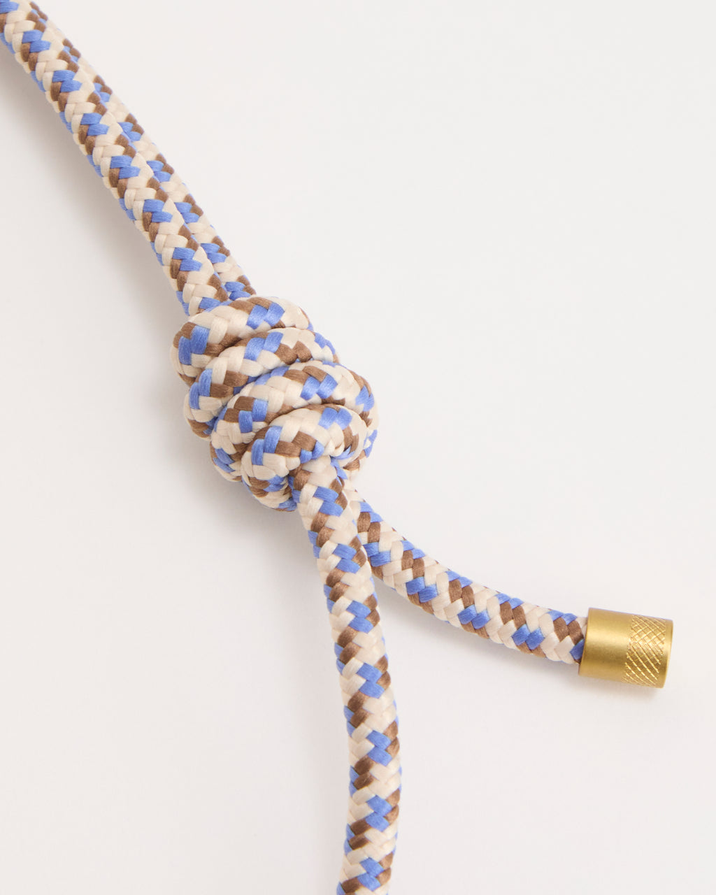 Topologie Beige Purple Bottle Rope Strap
