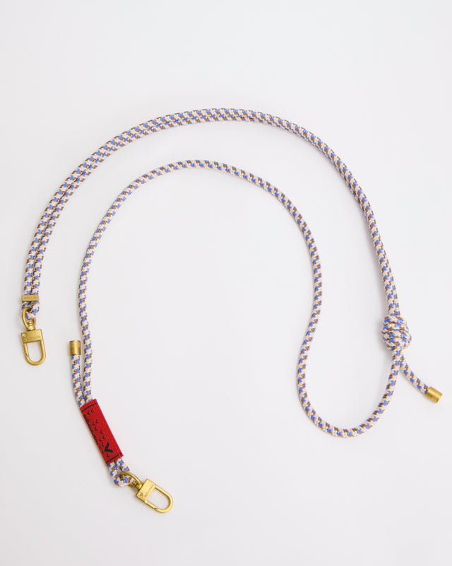 Topologie Beige Purple Bottle Rope Strap