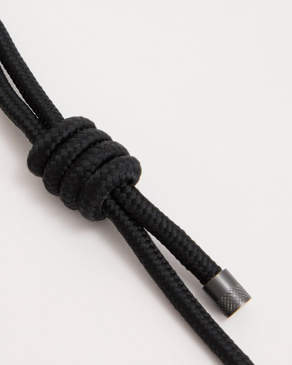 Topologie Black Solid Bottle Rope Strap