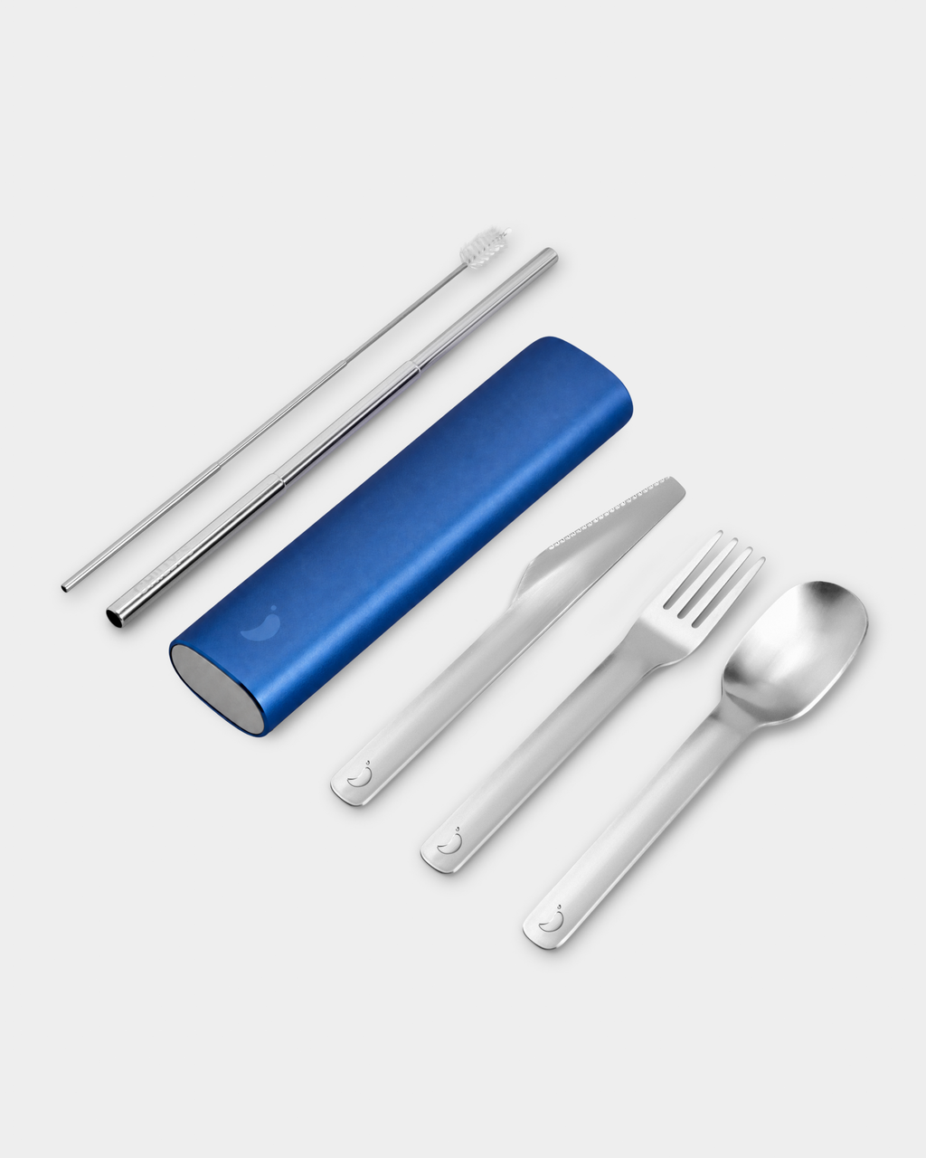 Cutlery Set Whale Blue